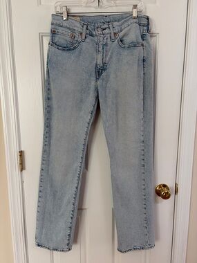 Levi's Light Blue Slim Straight Jeans 32x30